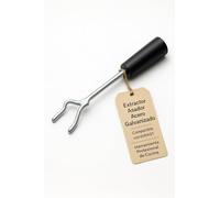 CubetasGastronorm Saca Espadas para Asador de Pollos Compatible con EURAST Extractor Acero Inoxidable Alta Resistencia Mango Ergonómico Antideslizante Herramienta Profesional Cocina Restaurantes