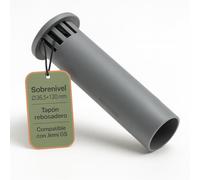 CubetasGastronorm ® Sobrenivel Tapón Rebosadero Ø36.5 x 130 mm Tubo Control Nivel Agua Lavavajillas Lavavasos Compatible con Jemi GS 2 GS 3 GS 4 2 GS 6 GS 8 2 GS 9 Ref 1016003 Hostelería Pro