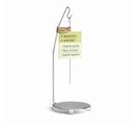 CubetasGastronorm ® Soporte para Pincho Moruno 210x270x540mm 040230 Base Circular Acero Inoxidable Gancho Colgador Brochetas Uso Profesional Cocina Industrial Asador Kebab Compatible con Fricosmos