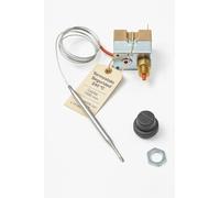CubetasGastronorm Termostato seguridad freidora 240º CAPILAR 1000mm con REARME 16A Capilar 1000mm Protección Sobrecalentamiento Precisión Alta Resistencia Freidoras Industriales y Domésticas