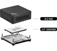 Adaptador hdd para mini ordenador msi cubi n 8gl ms - b17111 negro