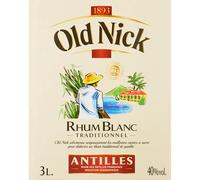 Cubi Rhum Blanc Old Nick 40° 3L
