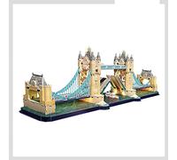 Cubic Fun 3D Puzzel Tower Bridge + Led Verlichting 222 Stukjes