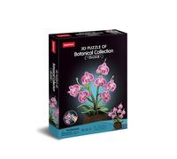 CubicFun 660872 - Puzzle 3D de orquídea en Maceta con 85 Piezas, Juego de Manualidades para Adultos y niños a Partir de 8 años