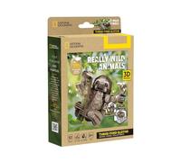 CubicFun 661175 Puzle 3D de Perezoso, Puzzle de Animales con 52 Piezas, National Geographic, Modelo Animal DIY Juego de Manualidades para Adultos y niños a Partir de 6 años