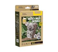 CubicFun 661176 Puzzle 3D Koala con 60 Piezas, National Geographic, Juego de Manualidades para Adultos y niños a Partir de 6 años