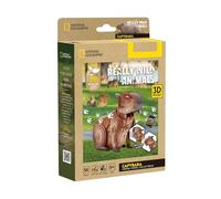 CubicFun 661177 Puzle 3D de Cerdo de Agua, Rompecabezas de Animales con 56 Piezas, National Geographic, Modelo Animal DIY Juego de Manualidades para Adultos y niños a Partir de 6 años