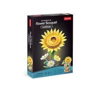 CubicFun 663303 Puzzle 3D de Flores, Girasol, Flor 3D en Maceta con 102 Piezas, Juego de Manualidades Decorativo para Adultos y niños a Partir de 8 años