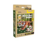CubicFun Puzzle 3D National Geographic 661179, Puzzle de Animales en 3D, Gato Salvaje con 87 Piezas, Kit de construcción para niños a Partir de 6 años