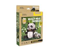 CubicFun Puzzle 3D National Geographic 661181, diseño de Oso Panda con 55 Piezas, Juego de construcción para niños a Partir de 6 años