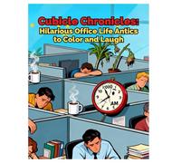 Cubicle Chronicles: Hilarious Office Life Antics to Color and Laugh