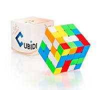 CUBIDI Cubo de Rubik 4x4 - Tipo Sydney - sin pegatina - Speedcube 4x4 con propiedades optimizadas para Speed Cubing