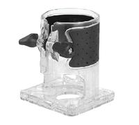 Cubierta a prueba de polvo para bordes, enrutadores, superficies lisas, mantenimiento mejora la estabilidad durante el funcionamiento. Accesorios transparentes para carpintería