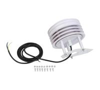 Cubierta ABS para protección contra la radiación solar, caja de obturación de estación meteorológica con resistencia al polvo y a la humedad para monitoreo ambiental, agricultura, uso en invernaderos