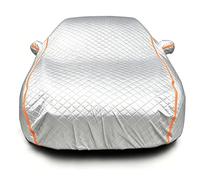 Cubierta Acolchada para Auto para Renault Scénic Minivan 2009-2015,Funda Coche Antigranizo con Tira Reflectante y Cremallera,Antiarañazos Y Antipolvo,Cubre Coche Anti-UV Coberturas Completas