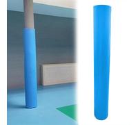 Cubierta acolchada para poste de sótano de 6 pies, almohadilla de seguridad para parque infantil/par cierres de nailon duraderos para postes de 36 pies, ideal para niños y mascotas, mejora la