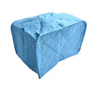 Cubierta acolchada para tostadora para la mayoría de tostadoras de pan estándar de 2 rebanadas y 4 rebanadas, cubierta antipolvo de mezcla de algodón y poliéster para proteger electrodomésticos, se