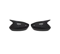 Cubierta Adhesiva Espejo Retrovisor Lateral Para Skoda Para Rapid 2011, 2012, 2013, 2014 Y 2015 Fabricada ABS Embellecedor Exterior Carcasa Puerta(Carbon Look)