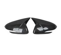 Cubierta Adhesiva Para El Retrovisor Lateral Del ABS Tapa Retrovisor Para Hyundai Para Acento Para Solaris I30 2017-2022 Tapa Espejo Retroviso(With Light Carbon)