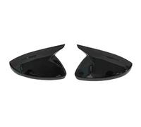 Cubierta Adhesiva Para Espejo Retrovisor Con Bocina Para Peugeot 508 2019 2020 2021 2022 2023 2024 YIJIAVSX(Bright Black)