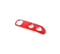 Cubierta Adhesiva Para La Palanca De Cambios De La Consola Central Para Mercedes Para Smart 451 Para Fortwo 2009-2015 RESPUNEKBAH(Red)