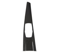 Cubierta Adhesiva Para Panel Palanca De Cambios Fibra Carbono Para Consola Central Automóvil Para Serie 3 Y 4 F30 F31 F32 F36 3GT 320i Accesorios Para Interior Coche(Fibra de carbon)