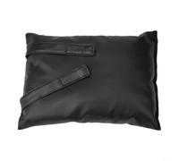 Cubierta aislada para grifo exterior para protección contra heladas, resistente a la intemperie, envoltura de aislamiento de espiga de agua exterior compatible con grifo y tubería de jardín, negro