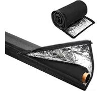 Cubierta aislante de tubería de cobre HVAC, tela Oxford 600D de 3 capas, algodón perla y papel de aluminio, para aire acondicionado exterior y bomba de calor (A)