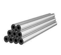 Cubierta aislante de tuberías con papel aluminio, tubo espuma for agua, envoltura manga for aire acondicionado solar exterior(2-3/8" X 7/9" X 3.1ft)