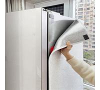 Cubierta Aislante para Congelador, Funda Universal para Refrigerador, Película Aislante Térmica Reflectante - Parasol Protección contra la Lluvia y el Sol(Magnetic Sticker,170 x 50 cm)