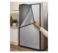 Cubierta aislante para frigorífico, escudo de protección térmica para congeladores y vitrinas, lámina de aluminio, 50 x 170 cm, aislamiento eficaz del calor y el frío