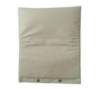 Cubierta aislante para grifo de invierno, 600D, Oxford, impermeable, anticongelante, con forro de esponja y cierre ajustable para grifo de jardín, 63 x 77 cm