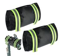 Cubierta aislante para grifo, envoltura reflectante de congelación de 10 x 7 pulgadas, cubierta de grifo a prueba de heladas para jardín, , de riego al aire libre, uso doméstico y