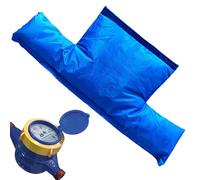 Cubierta aislante para medidor de agua, aislada para válvula, cubierta de aislamiento de 55 cm, impermeable y a prueba de heladas, con correas de cierre, de aislamiento para exteriores