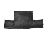 Cubierta aislante para medidor de agua de 55 x 25 cm para doble cara resistente a la intemperie y protección contra heladas para tuberías al aire libre, color negro