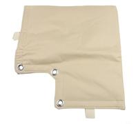 Cubierta aislante para prevención de reflujo para uso en exteriores con múltiples capas, impermeable y protección térmica contra la congelación y los daños solares (caqui)