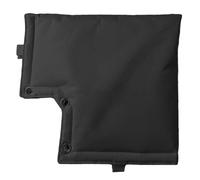 Cubierta aislante para prevención de reflujo, protectora impermeable, protector de tubería de invierno con capa de tela gruesa, escudo exterior resistente a la intemperie con cierre ajustable pa