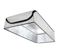 Cubierta aislante para puerta de ático - Barrera reflectante de radiación, escudo térmico resistente a la intemperie para puertas correderas, garaje, sótano y taller, burlete térmico resistente a los