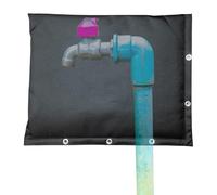 Cubierta Aislante Para Válvula Antirretorno | Estuche Impermeable Anticongelante - Aisladas de Rociadores Exterior 2 Capas 40x50 cm,Para Bomba Grifo Válvula y Pozo en Invierno y Climas Fríos