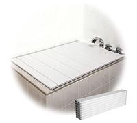 Cubierta aislante plegable para tina, tapa de baño de polipropileno impermeable, bandeja de bañera de 1 cm de grosor, tablero a prueba de polvo para baños de leche, spa, soporta 10 kg