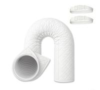 Cubierta aislante portátil para manguera de aire acondicionado, tela Oxford resistente al calor con bandas elásticas, se adapta a 58 pulgadas de largo y 5.91 pulgadas de diámetro, fácil de instalar