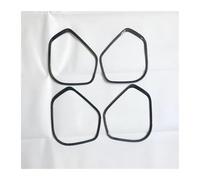 Cubierta Altavoz Coche para Fit para Jazz 2014 2015 2016 2017 2018 2019 Cubierta Decorativa para Altavoces De Puertas Coche Embellecedor Audio(B-Carbon Fiber)