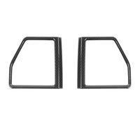 Cubierta Altavoz Coche para Suzuki para Jimny JB64 JB74 2019 2020 2021 2022 2023 Cubierta Decorativa para Altavoces Puerta Estéreo Embellecedor Audio(B-Carbon Fiber Grain)