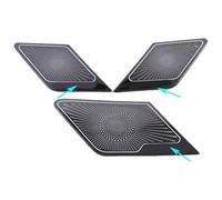 Cubierta Altavoz Tablero Audio para VW para Golf 7 2014-2019 Cubierta Decorativa para Altavoces De Puerta Coche Estéreo Moldura Audio