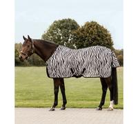 Cubierta anti-moscas para caballo con correas cruzadas Waldhausen Zebra 115 cm