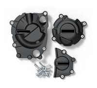 Cubierta Anticaída para Motor De Motocicleta, Protección Lateral Anticaída para Ka&wasa&ki NI&NJ&A ZX25R 2020-2023(1 Set-BK)