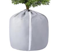 Cubierta anticongelante para macetas, cubierta para macetas con cremallera de invierno, cubierta de maceta resistente al desgaste, bolsa de protección para macetas para árboles, cubierta de plantas de