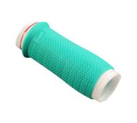 Cubierta antideslizante de silicona para caña de pescar con anillo de tracción para mango de poste de 16 mm a 30 mm, banda de sudor, color verde, 10 cm de longitud (verde)
