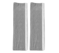 Cubierta antideslizante para manijas de refrigerador y microondas de, 2 piezas en negro, fabricada con tela suave y duradera para decoración y protección de electrodomésticos de cocina