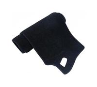 Cubierta Antideslumbrante Salpicadero Interior Coche Alfombrilla Antideslizante Tipo Almohadilla Parasol Para Fiat 500 500c 500e 2007 2008-2024(Negro,Left-hand drive)